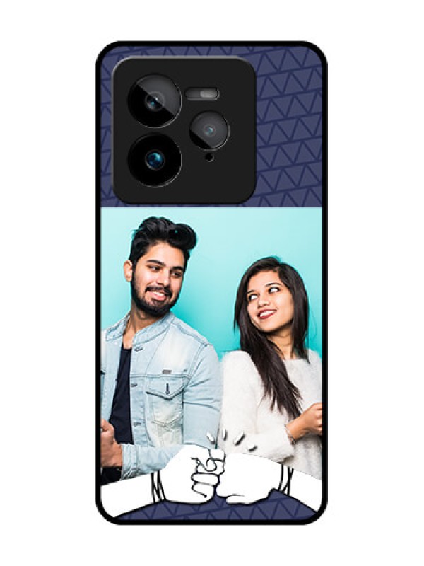 Custom Realme GT 7 Pro Custom Glass Phone Case - With Best Friends Design