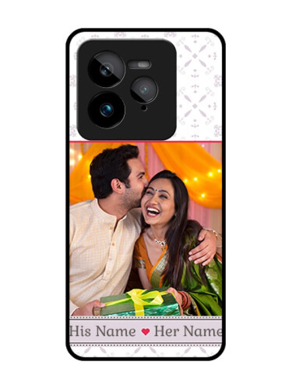 Custom Realme GT 7 Pro Custom Glass Phone Case - With Photo And Ethnic Design