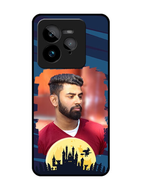 Custom Realme GT 7 Pro Custom Glass Phone Case - Halloween Witch Design