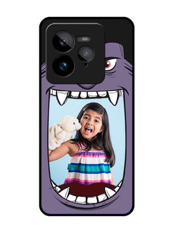 Custom Realme GT 7 Pro Custom Glass Phone Case - Angry Monster Design