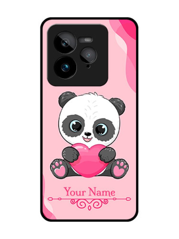 Custom Realme GT 7 Pro Custom Glass Phone Case - Cute Panda Design