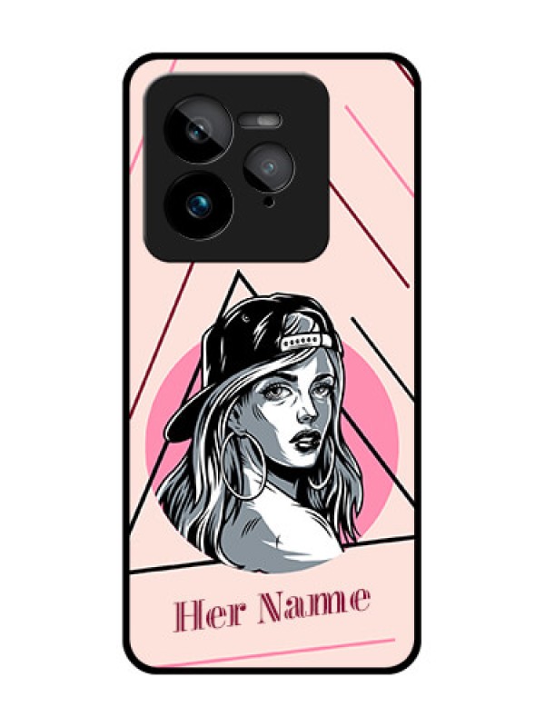 Custom Realme GT 7 Pro Custom Glass Phone Case - Rockstar Girl Design