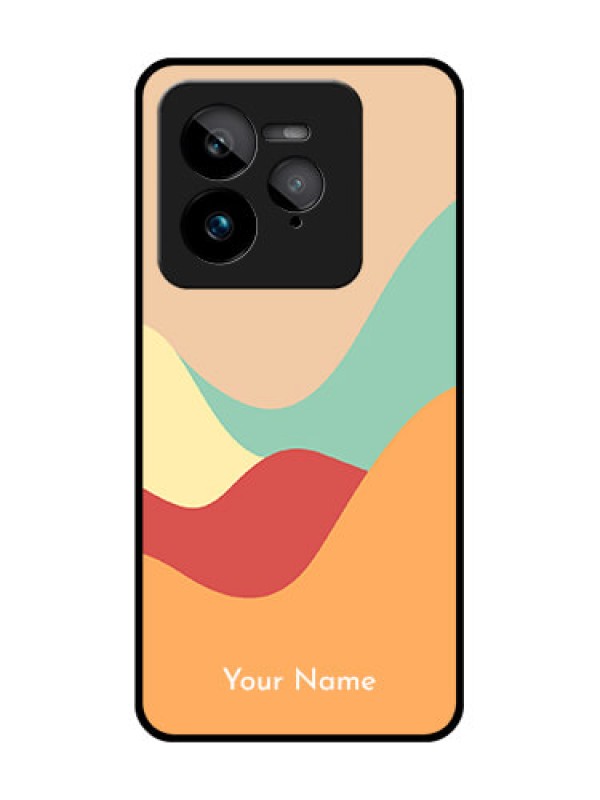 Custom Realme GT 7 Pro Custom Glass Phone Case - Ocean Waves Multi - Colour Design