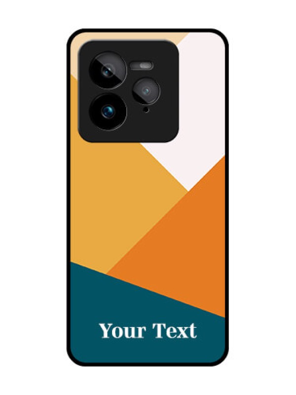Custom Realme GT 7 Pro Custom Glass Phone Case - Stacked Multi - Colour Design