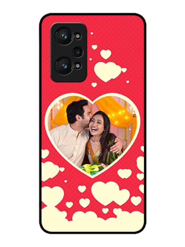 Custom realme GT Neo 2 5G Custom Glass Mobile Case - Love Symbols Phone Cover Design