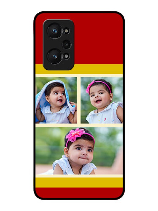 Custom realme GT Neo 2 5G Custom Glass Mobile Case - Multiple Pic Upload Design