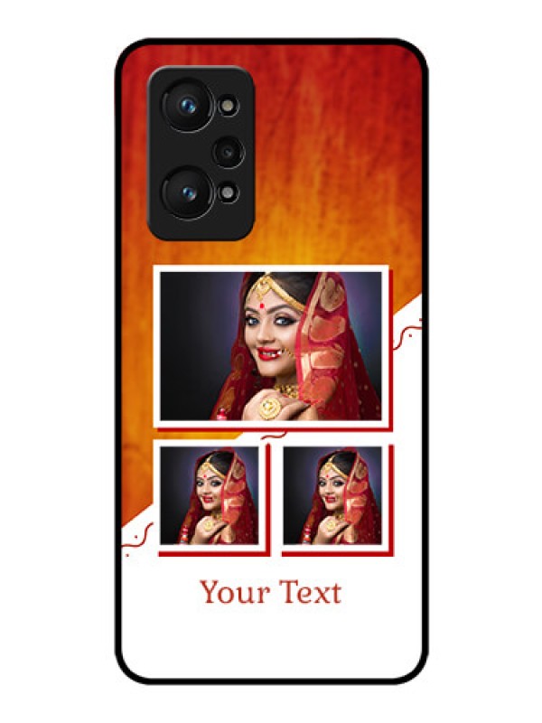 Custom realme GT Neo 2 5G Custom Glass Phone Case - Wedding Memories Design
