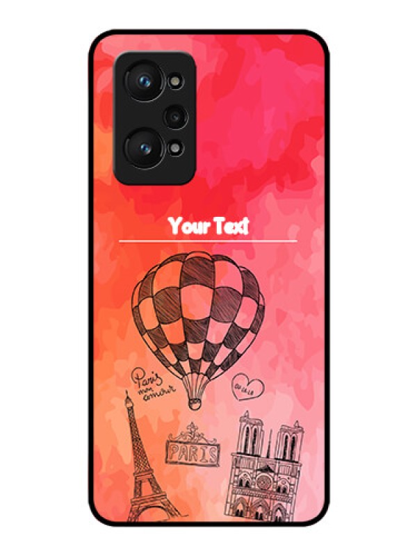 Custom realme GT Neo 2 5G Custom Glass Phone Case - Paris Theme Design