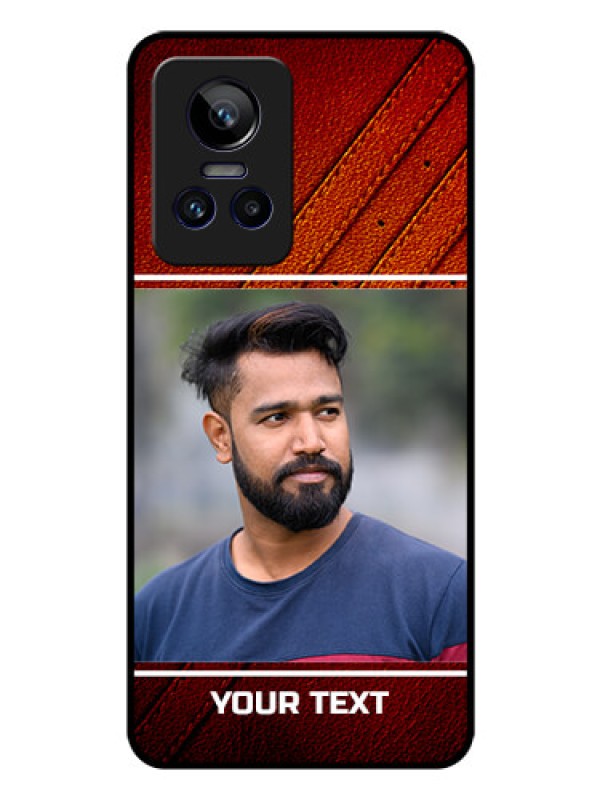 Custom Realme GT Neo 3 150W Personalized Glass Phone Case - Leather Phone Case Design