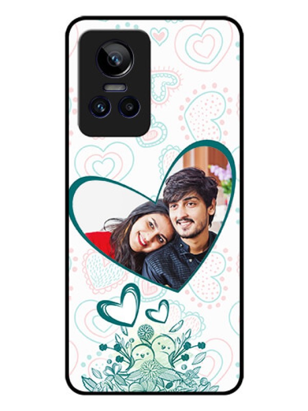 Custom Realme GT Neo 3 150W Photo Printing on Glass Case - Premium Couple Design