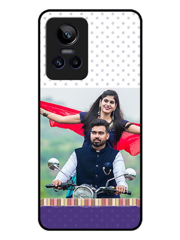 Custom Realme GT Neo 3 150W Photo Printing on Glass Case - Cute Family Design