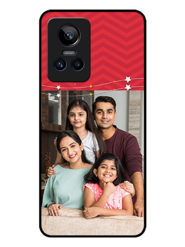 Custom Realme GT Neo 3 150W Personalized Glass Phone Case - Happy Family Design