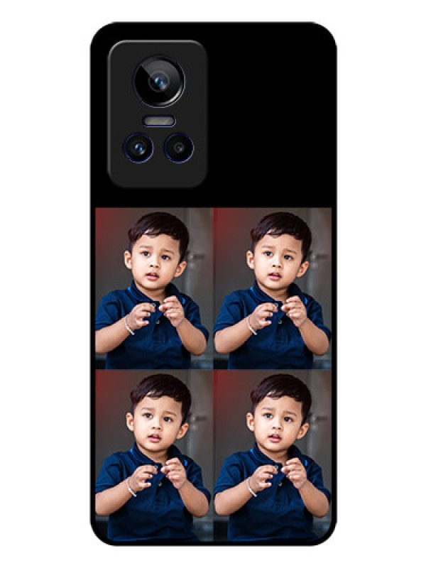 Custom Realme GT Neo 3 150W 4 Image Holder on Glass Mobile Cover