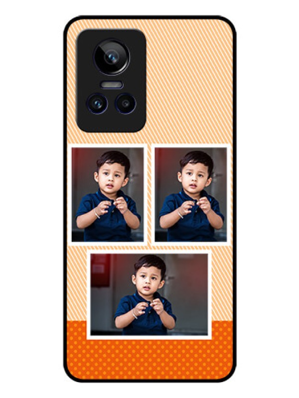 Custom Realme GT Neo 3 5G Photo Printing on Glass Case - Bulk Photos Upload Design