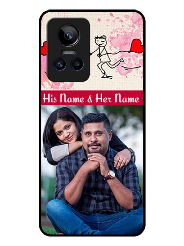 Custom Realme GT Neo 3 5G Photo Printing on Glass Case - You and Me Case Design