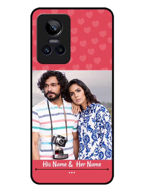 Custom Realme GT Neo 3 5G Photo Printing on Glass Case - Simple Love Design