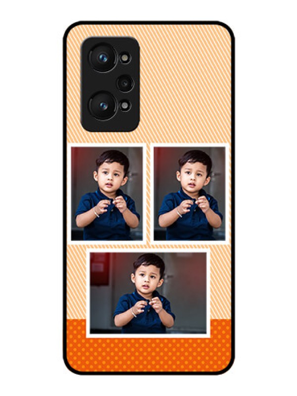 Custom Realme GT Neo 3T Photo Printing on Glass Case - Bulk Photos Upload Design