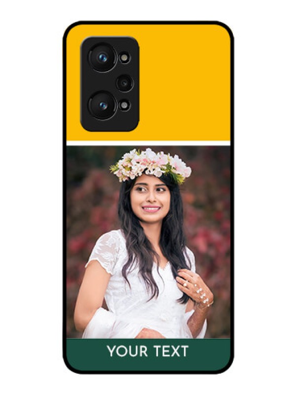 Custom Realme GT Neo 3T Photo Printing on Glass Case - Love You Design