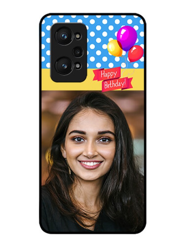 Custom Realme GT Neo 3T Custom Glass Mobile Case - Happy Birthday Design