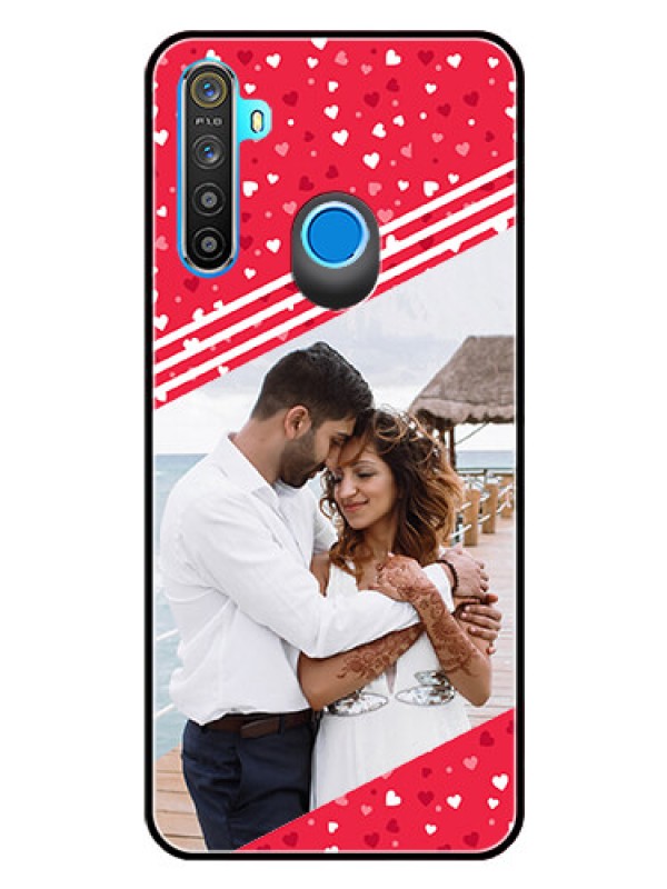 Custom Realme Narzo 10 Custom Glass Mobile Case  - Valentines Gift Design