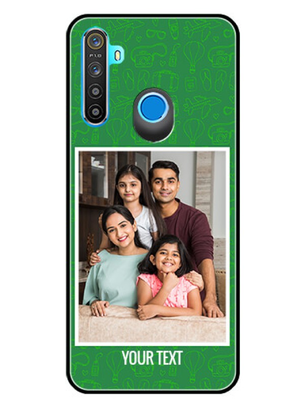 Custom Realme Narzo 10 Personalized Glass Phone Case  - Picture Upload Design