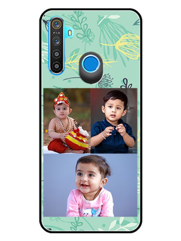 Custom Realme Narzo 10 Photo Printing on Glass Case  - Forever Family Design 