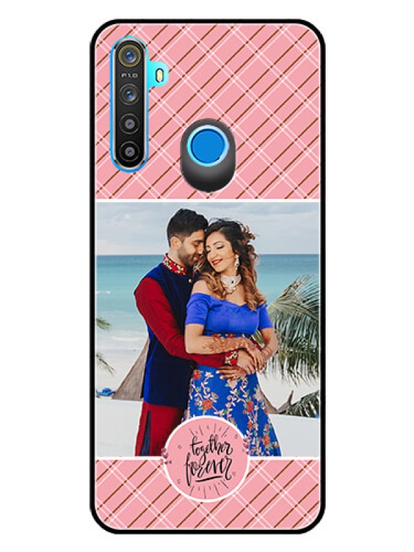 Custom Realme Narzo 10 Personalized Glass Phone Case  - Together Forever Design