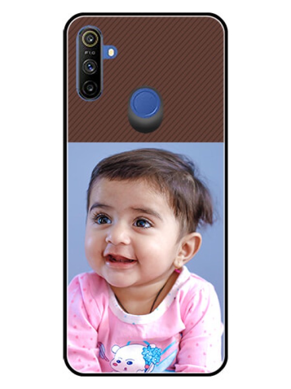 Custom Realme Narzo 10A Custom Glass Mobile Case  - Elegant Case Design