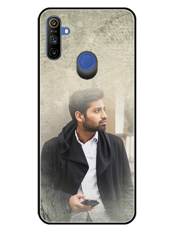 Custom Realme Narzo 10A Custom Glass Phone Case  - with vintage design