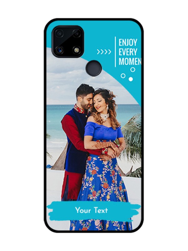 Custom Realme Narzo 20 Custom Glass Mobile Case  - Happy Moment Design