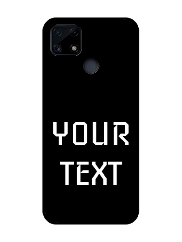 Custom Realme Narzo 20 Your Name on Glass Phone Case