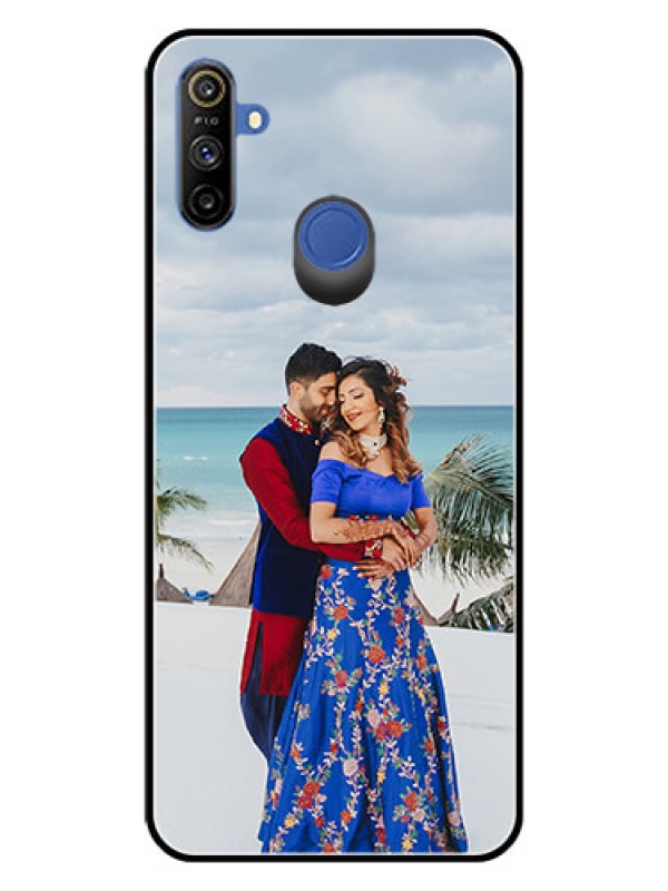 Custom Narzo 20A Photo Printing on Glass Case  - Upload Full Picture Design