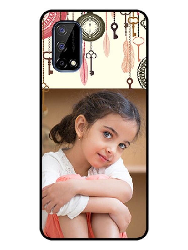 Custom Realme Narzo 30 Pro 5G Custom Glass Mobile Case - Boho Style Design