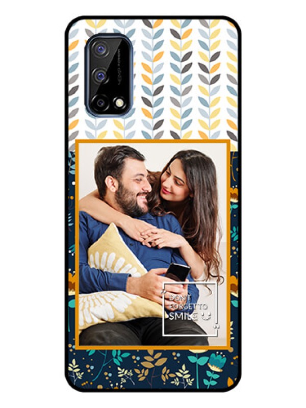 Custom Realme Narzo 30 Pro 5G Custom Glass Mobile Case - Pattern Design