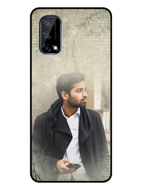 Custom Realme Narzo 30 Pro 5G Custom Glass Phone Case - with vintage design