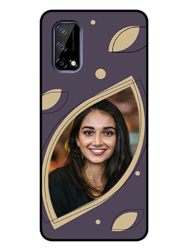Custom Narzo 30 Pro 5G Custom Glass Mobile Case - Falling Leaf Design