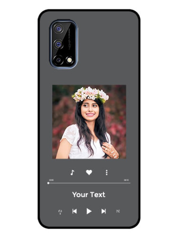 Custom Narzo 30 Pro 5G Custom Glass Mobile Case - Play The Music Design