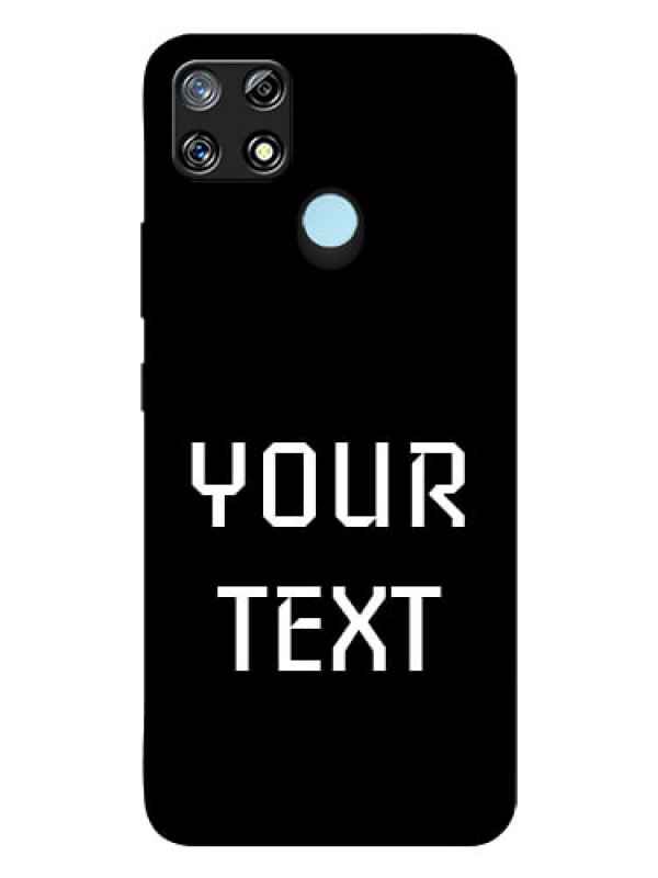 Custom Narzo 30A Your Name on Glass Phone Case