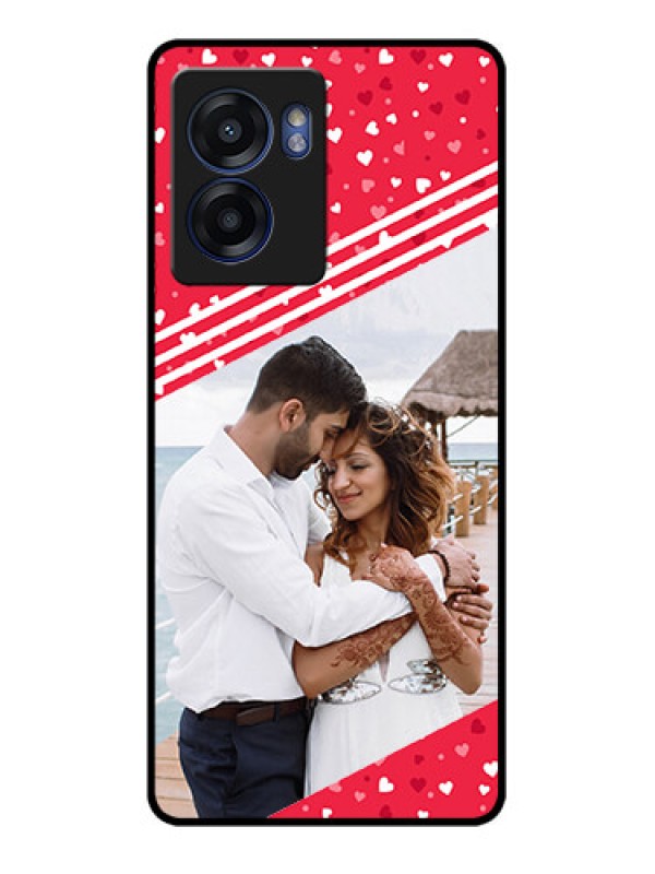 Custom Realme Narzo 50 5G Custom Glass Mobile Case - Valentines Gift Design