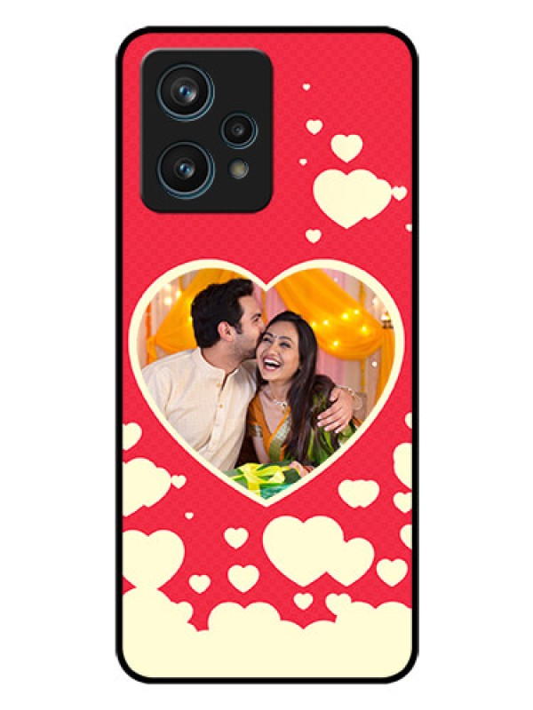 Custom Narzo 50 Pro 5G Custom Glass Mobile Case - Love Symbols Phone Cover Design