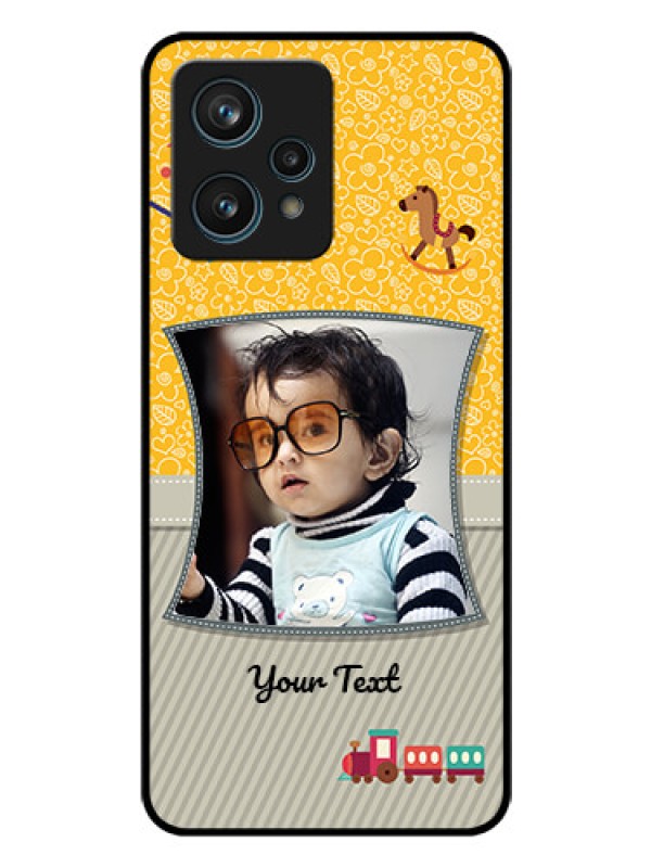 Custom Narzo 50 Pro 5G Personalized Glass Phone Case - Baby Picture Upload Design