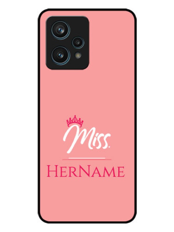 Custom Narzo 50 Pro 5G Custom Glass Phone Case Mrs with Name