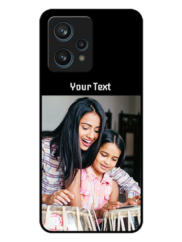 Custom Narzo 50 Pro 5G Photo with Name on Glass Phone Case