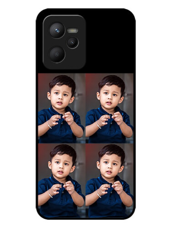 Custom Narzo 50A Prime 4 Image Holder on Glass Mobile Cover