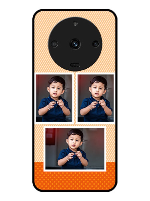 Custom Realme Narzo 60 5G Photo Printing on Glass Case - Bulk Photos Upload Design