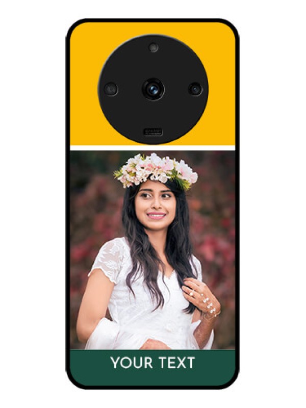 Custom Realme Narzo 60 5G Photo Printing on Glass Case - Love You Design