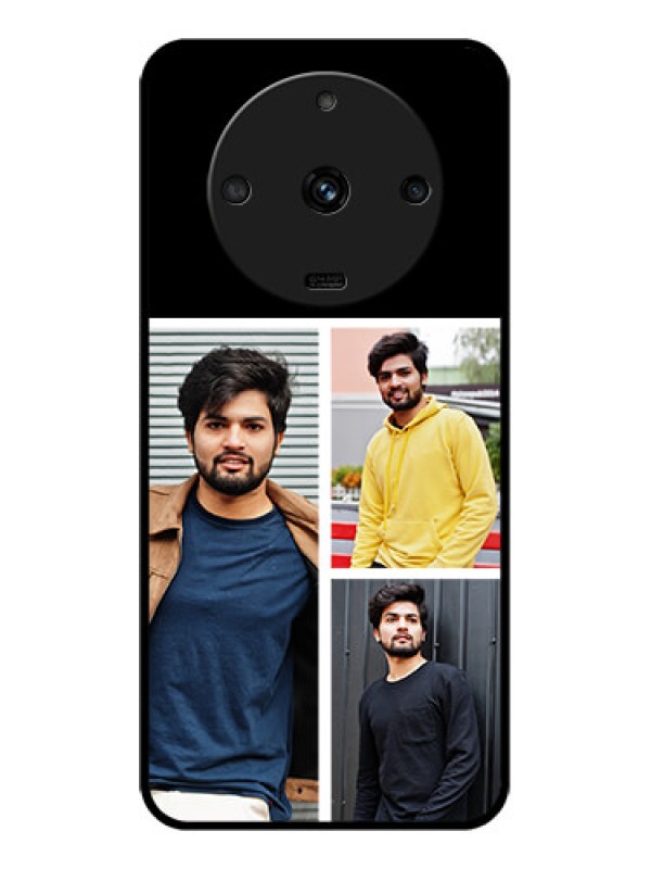 Custom Realme Narzo 60 5G Photo Printing on Glass Case - Upload Multiple Picture Design