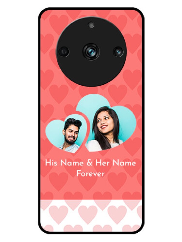 Custom Realme Narzo 60 Pro 5G Personalized Glass Phone Case - Couple Pic Upload Design