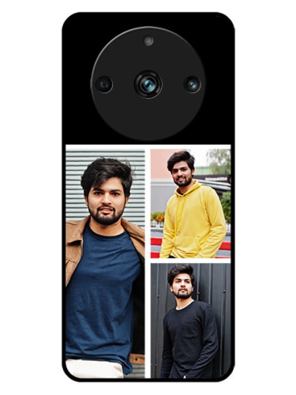 Custom Realme Narzo 60 Pro 5G Photo Printing on Glass Case - Upload Multiple Picture Design