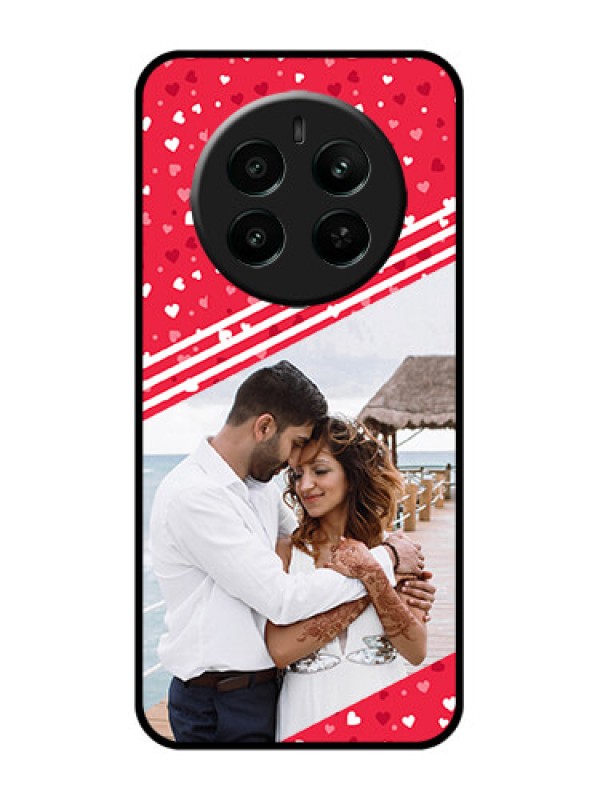 Custom Realme Narzo 70 5G Custom Glass Phone Case - Valentines Gift Design
